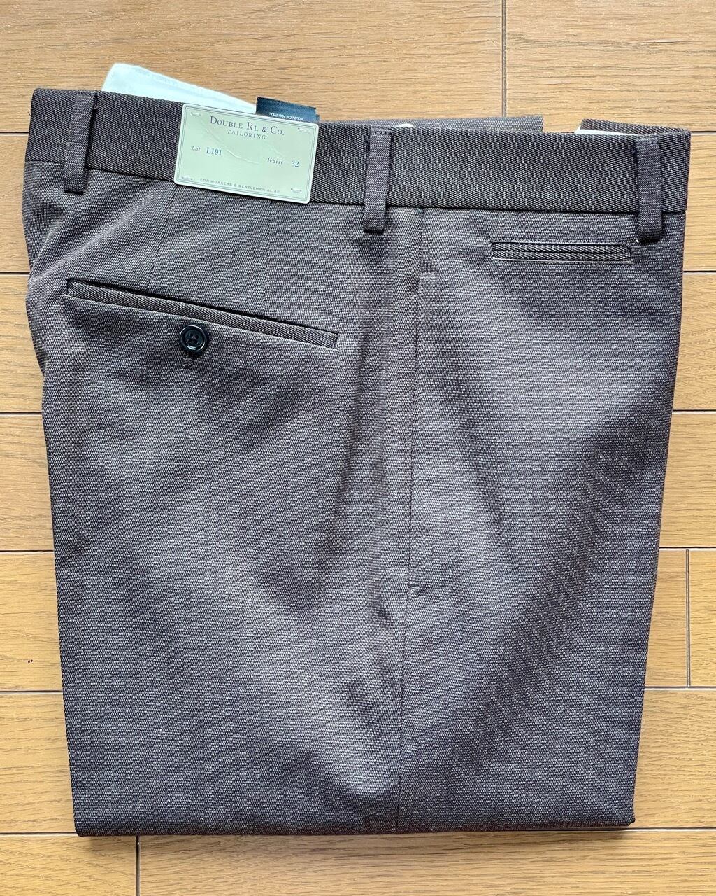 RRL トラウザーパンツsize32 レザーサスペンダーset RRL トラウザーパンツsize32 レザーサスペンダーset