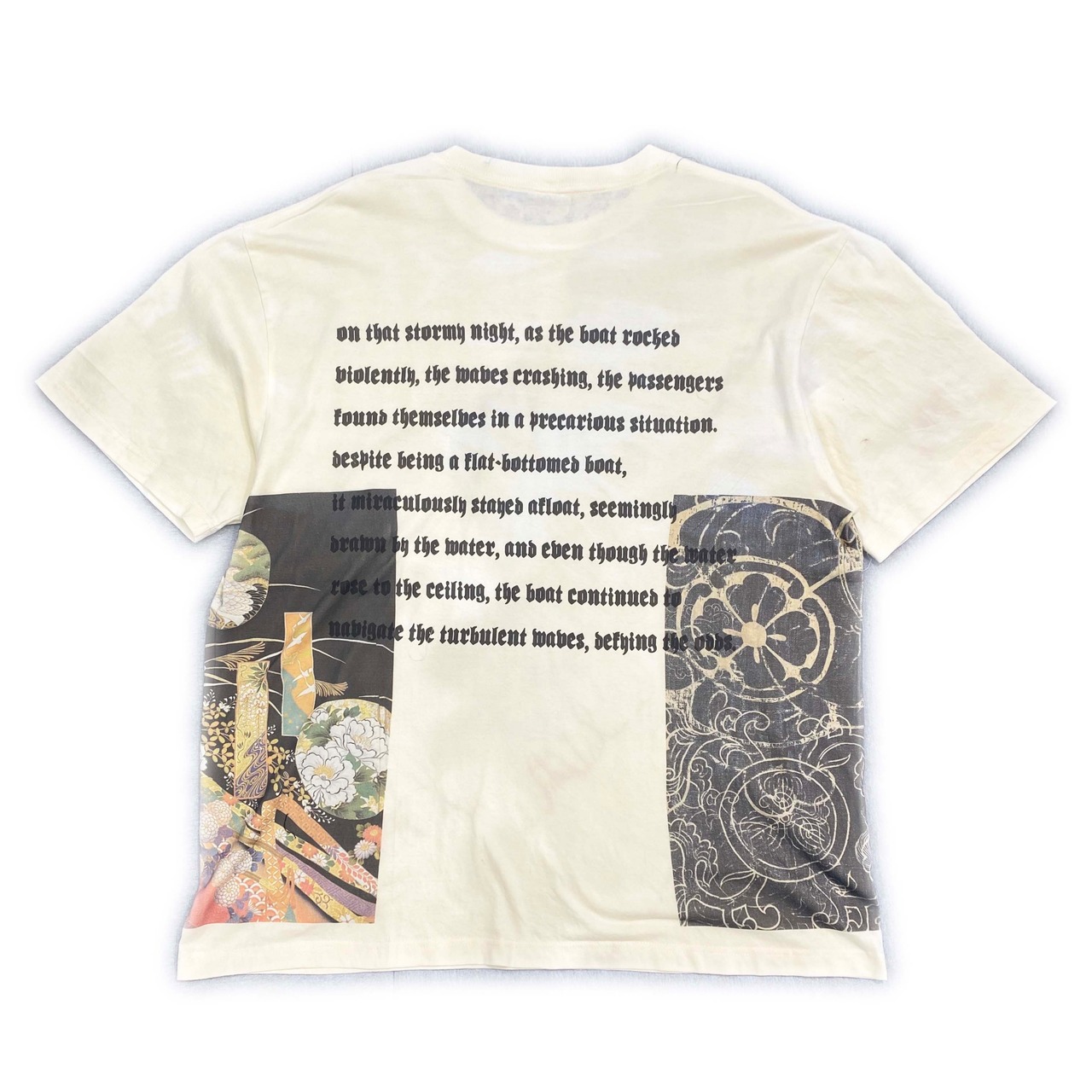 【tshirts264】XLsize  KIMONO PRINT T-SHIRTS