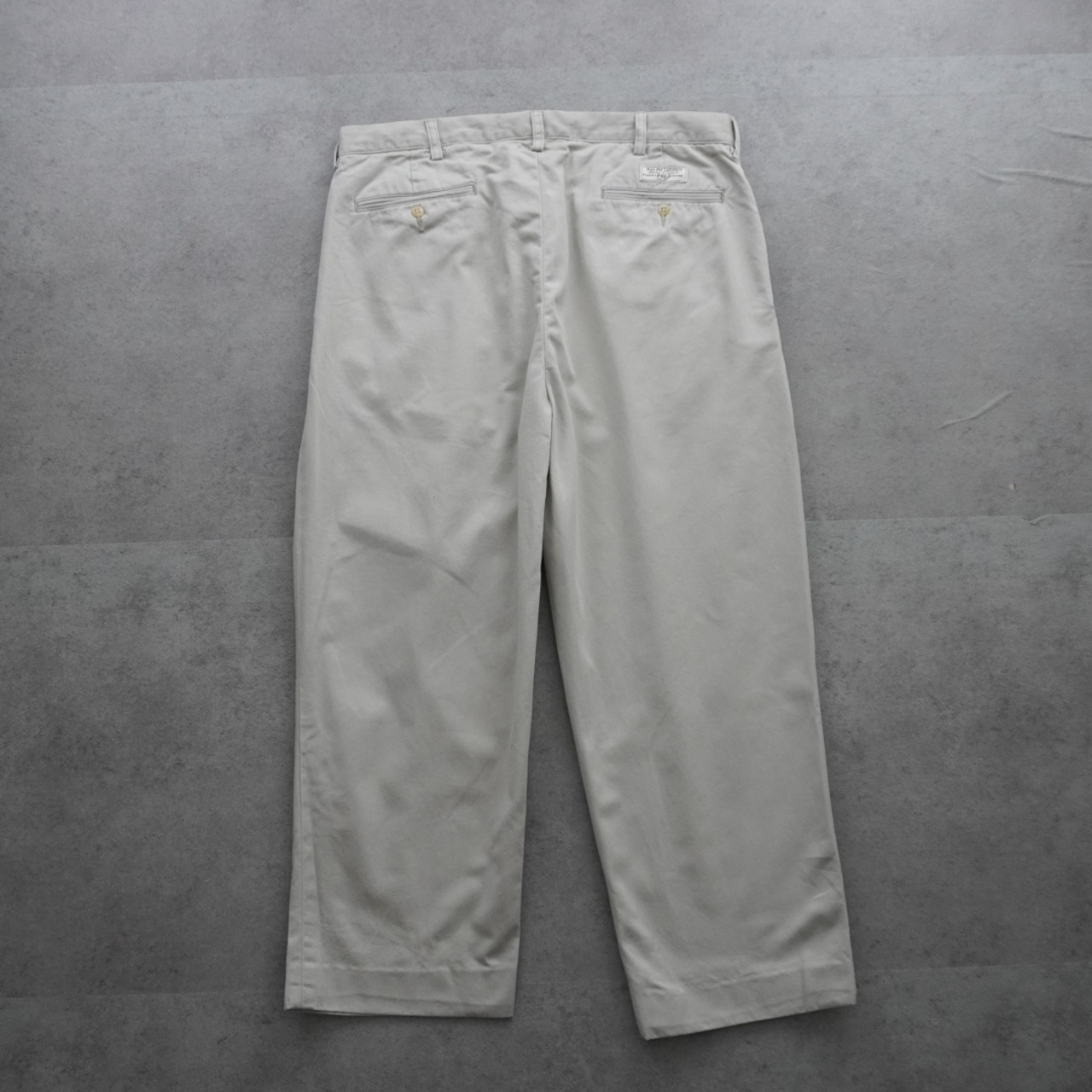 Polo by Ralph Lauren POLO CHINO ANDREW light gray [W35.5L30.5相当] 古着（状態考慮） - 3