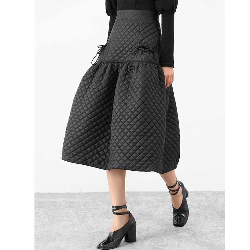 キルティング切替スカート SU627
