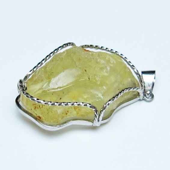 リビアングラス ペンダント 一点物 112-13911