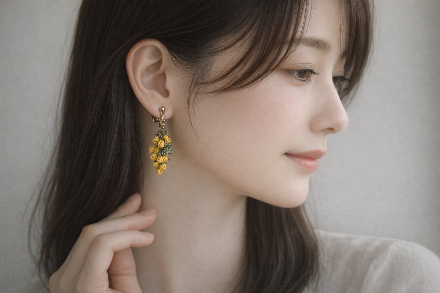 《限定》ミモザの耳飾り2026