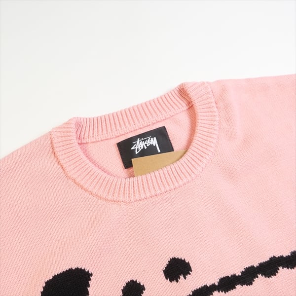 Size【L】 STUSSY ステューシー STOCK SWEATER PINK ニット ピンク