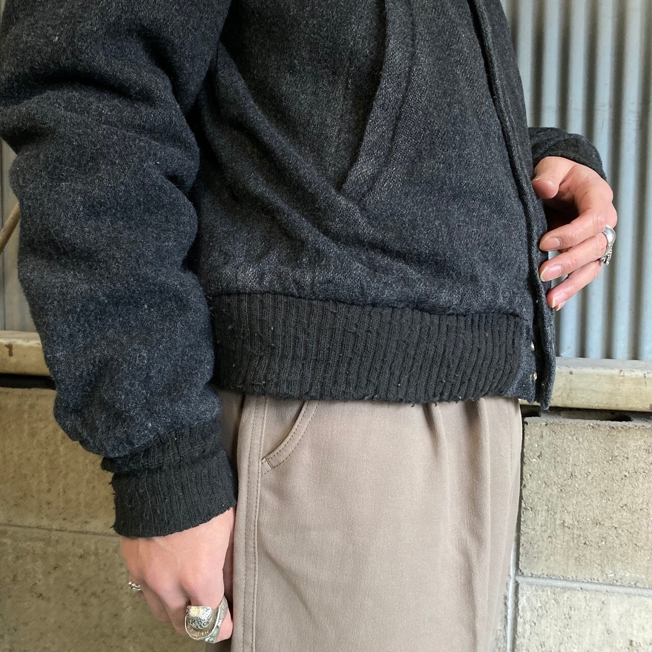 80年代 ビンテージ WOOLRICH ウールリッチ ウールジャケット ブルゾン 