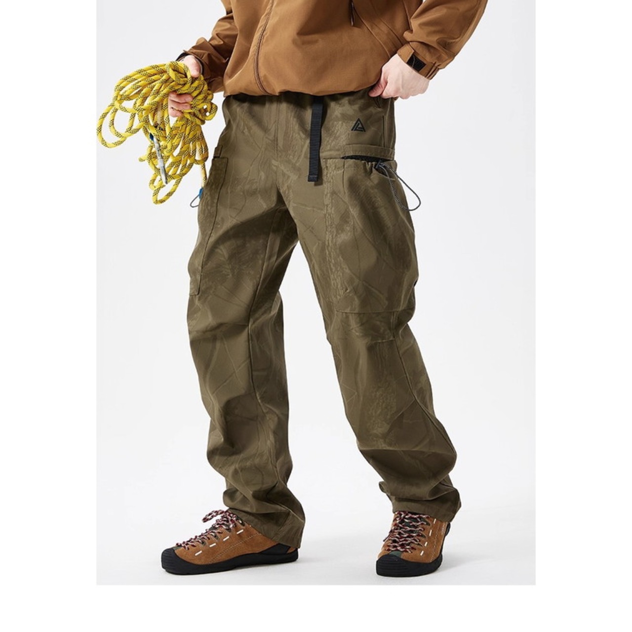 Belted Wide Cargo Pants ◇4color H0889