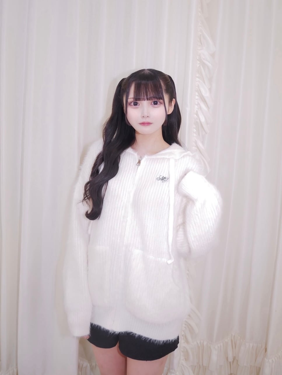 Mel. snow man hoodie knit