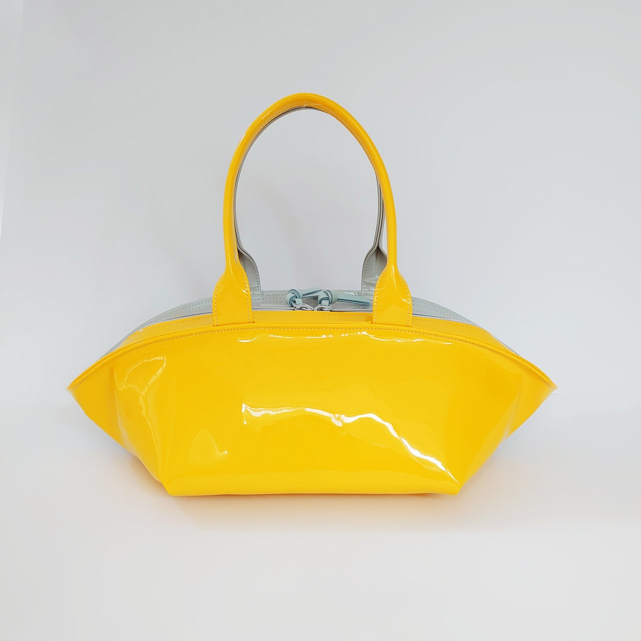 sugaya design lab エナメルバッグ ] ご予約 NH-WIDE イエロー +