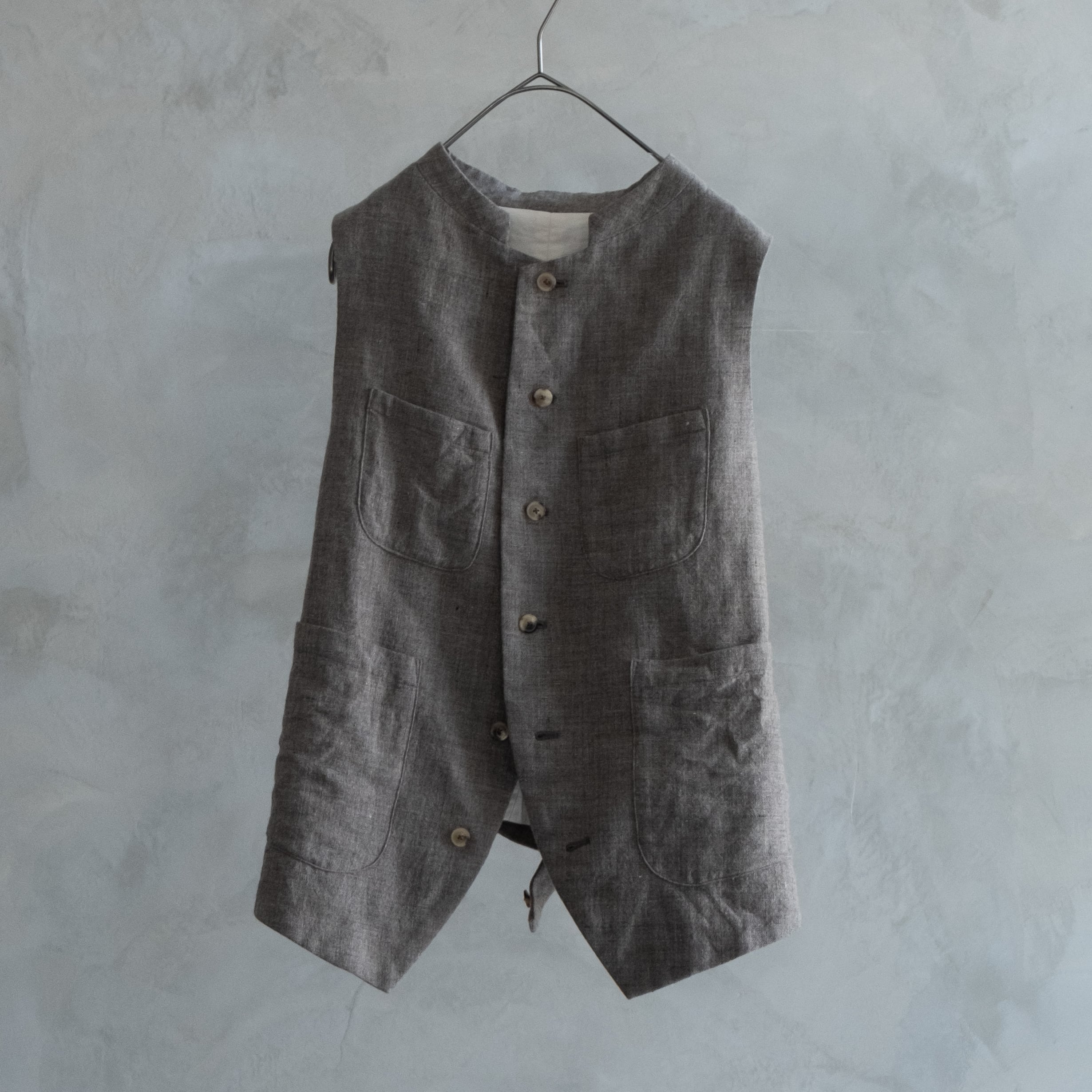 the last flower of the afternoon 路傍の月 logger vest(ロガーベスト)