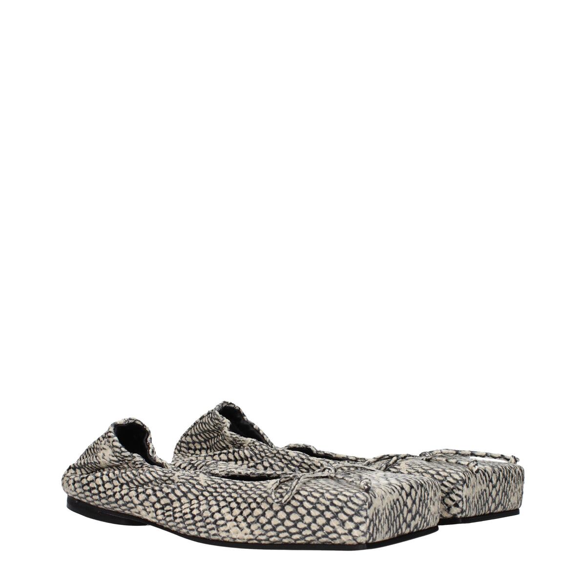 【新品】JACQUEMUS ジャックムス レディース バレエシューズ レザー ベージュ 243FO1573233150