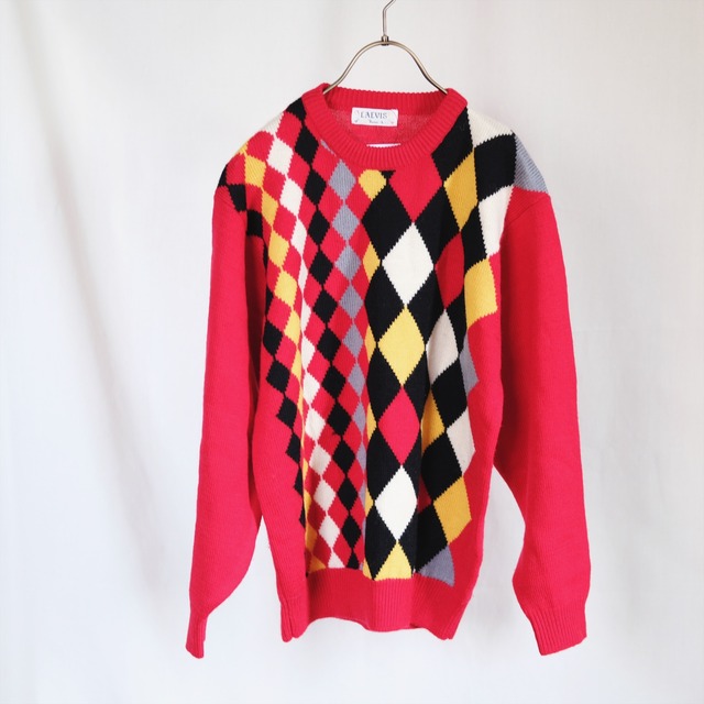 Vintage Knitted Sweater Mellon Collie