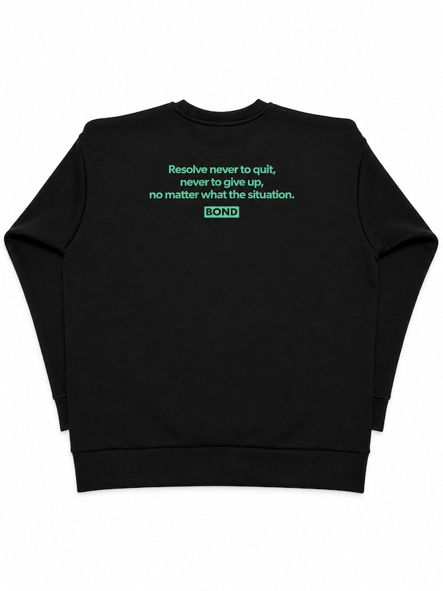 SMALL BOX TECK SWEAT CREW BLACK【PRE ORDER】 SMALL BOX TECK SWEAT CREW BLACK【PRE ORDER】