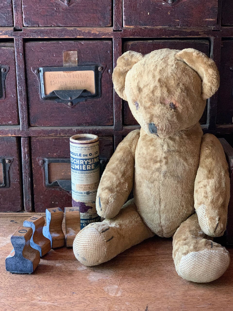 手乗りサイズ ミニベア くまのぬいぐるみ | Brocante de La 手乗りサイズ ミニベア くまのぬいぐるみ | Brocante de La