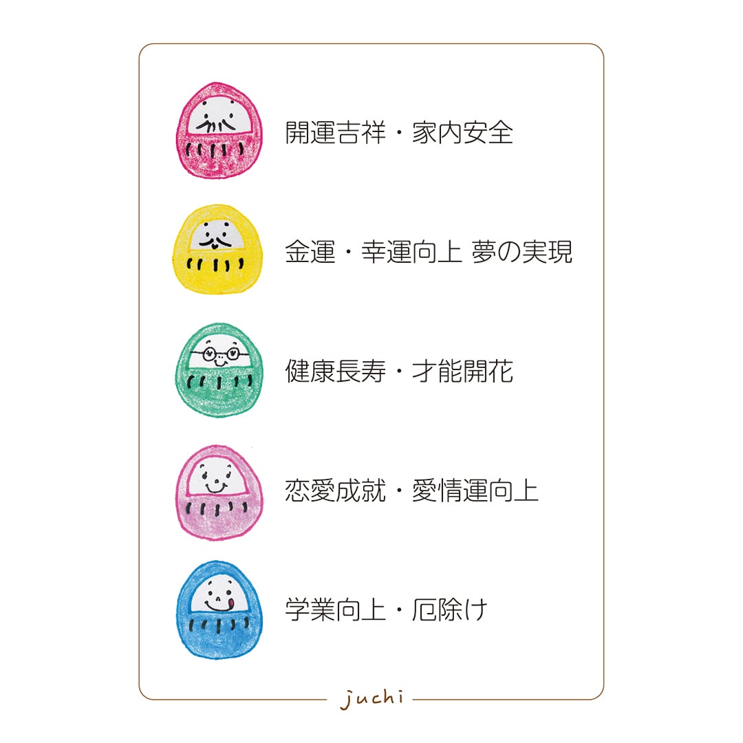 だるまさん・緑色 | juchi