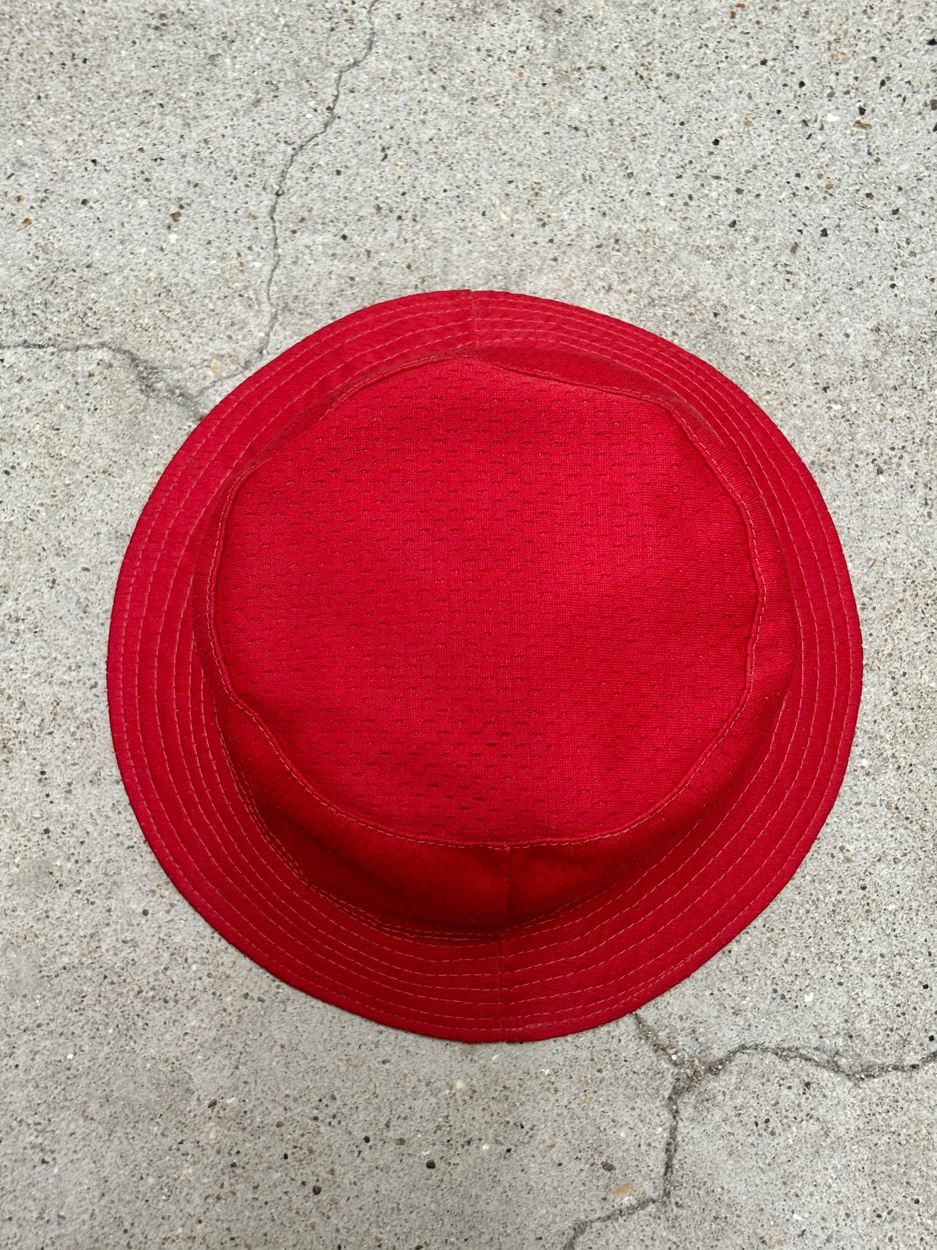 00s STUSSY/S Logo Bucket Hat/L/XL/Sロゴ/バケットハット
