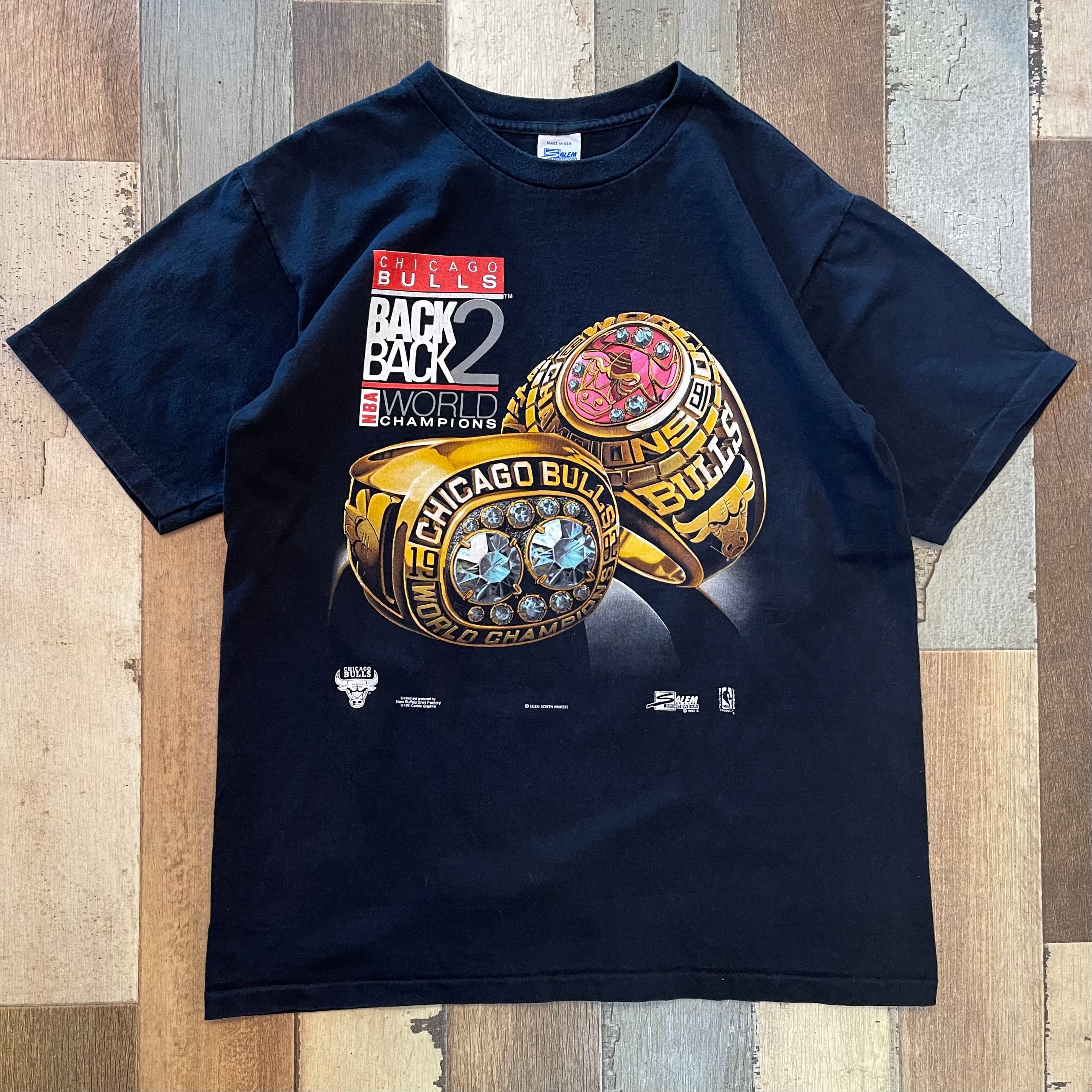 超希少 90s XXL チャンピオン NBA シカゴブルズ シューティングシャツ 90s USA製 SALEM NBA シカゴブルズチャンピオン tシャツ