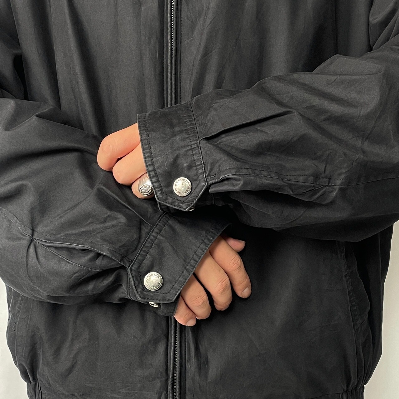 Claiborne マイクロファイバー ピーチスキン スイングトップ メンズ2XL 
