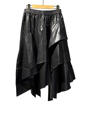 【26AW | WOMEN】Feng Chen Wang フェンチェンワン / スカート / Multi-Layered Midi Skirt　FWF22SK12