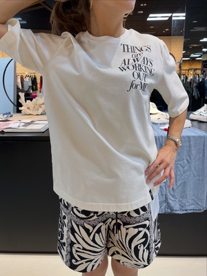 ダブルスタンダード DOUBLE STANDARD LongStaple天竺Tシャツ