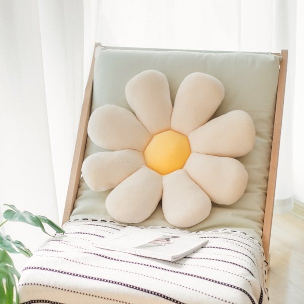 デイジーフラワークッション R1448 韓国インテリア雑貨 家具通販サイトpoproom ポップルーム