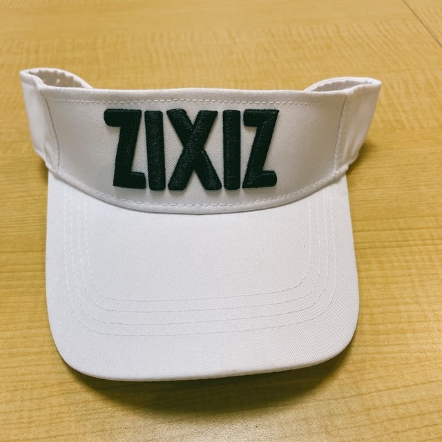 ZIXIZ・サンバイザー　カラー:ホワイト