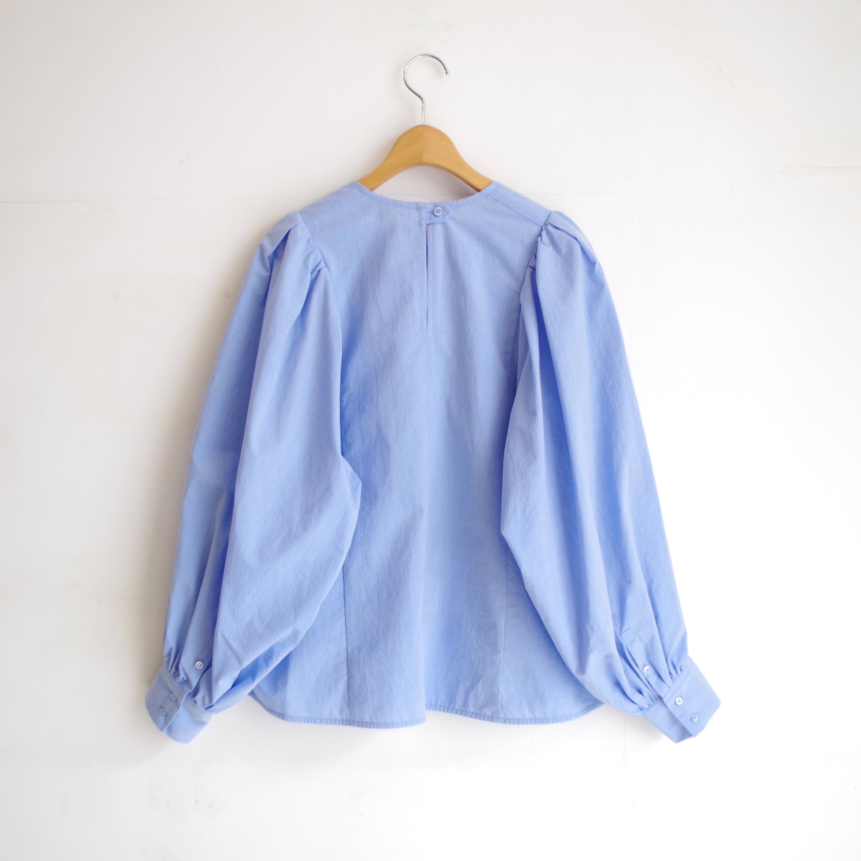 SINME ボリュームシャツⅡ サックス | 1F Store