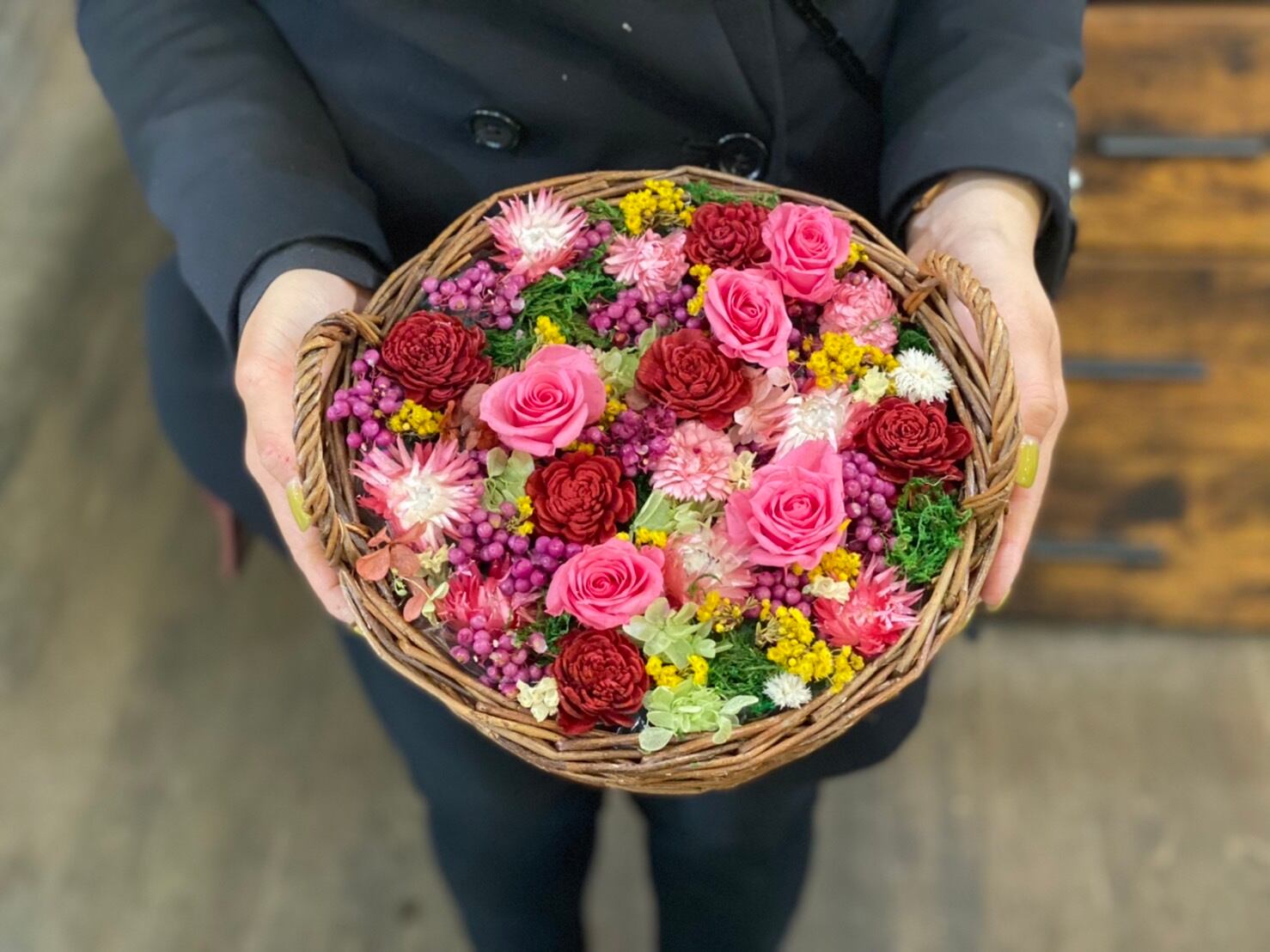 ドライフラワーアレンジメント Fleur Atelire Posy