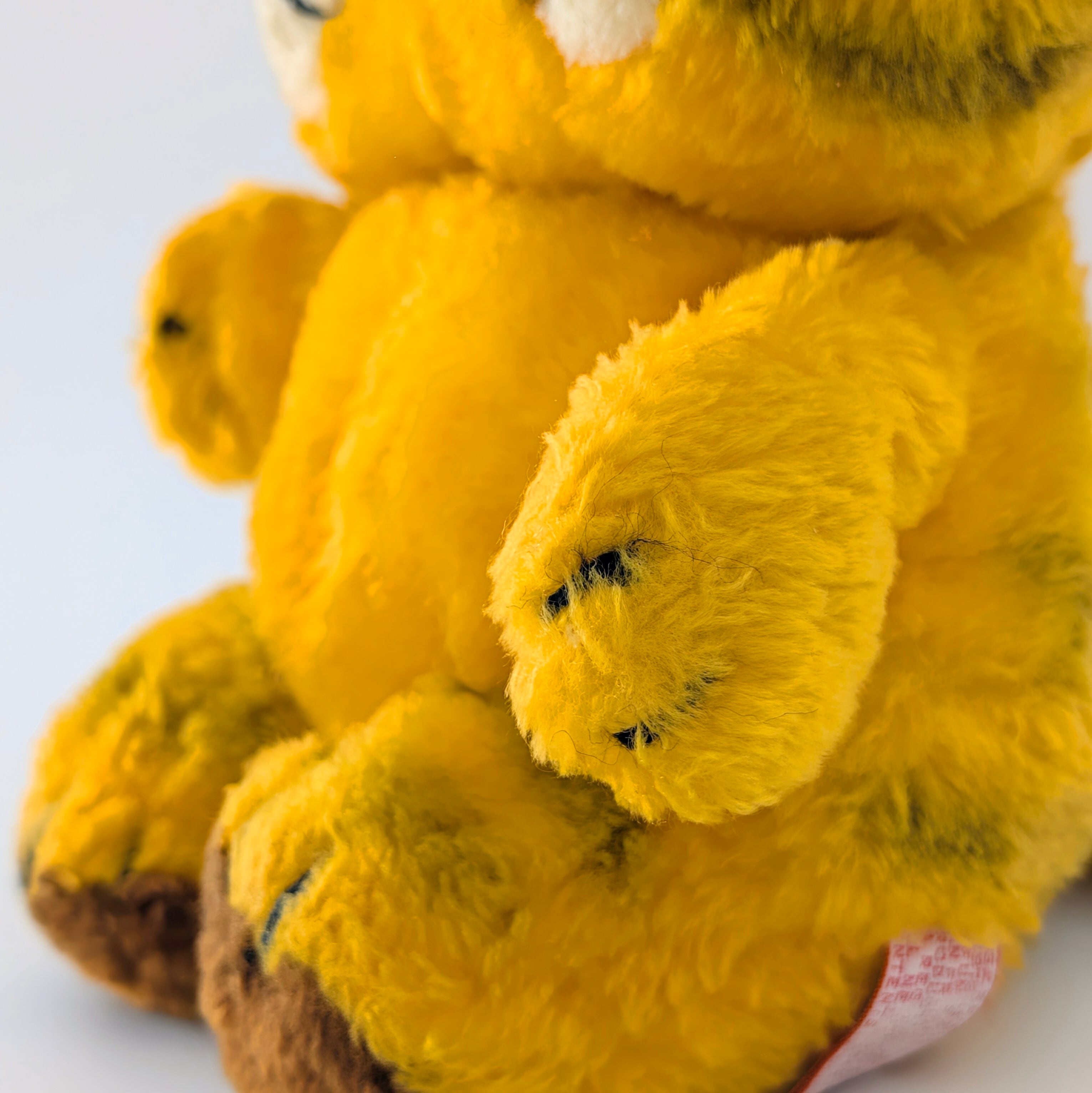 ☆ VINTAGE 1980年代初期 ☆【 Garfield ( ガーフィールド ) 】『 ガーフィールド サンバイザー 超絶愛くるしいフェイス(笑)』ぬいぐるみ / プラッシュ / plush / 1980年代年製 〚アメリカン雑貨 アメトイ〛