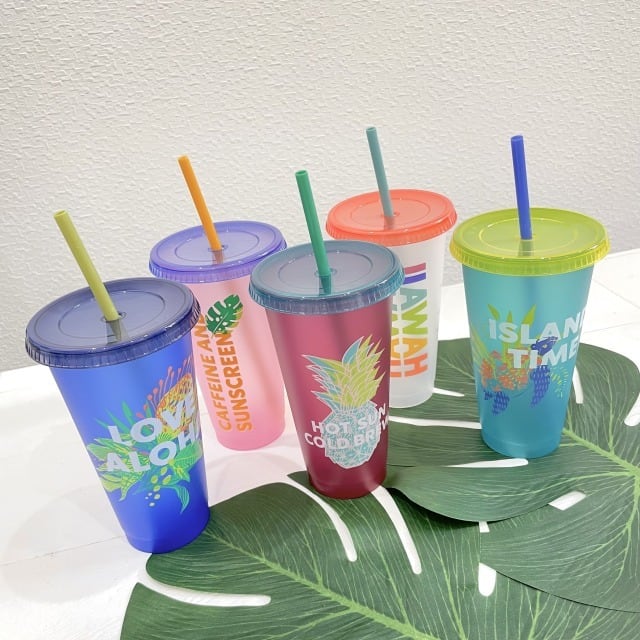 Starbucks coffee HAWAII】【ハワイ限定】REUSABLE COLD CUPS ５セット