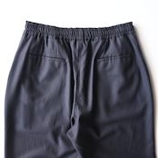 山内 / ウールメッシュクロス・ワンタックスラックス 洗い加工