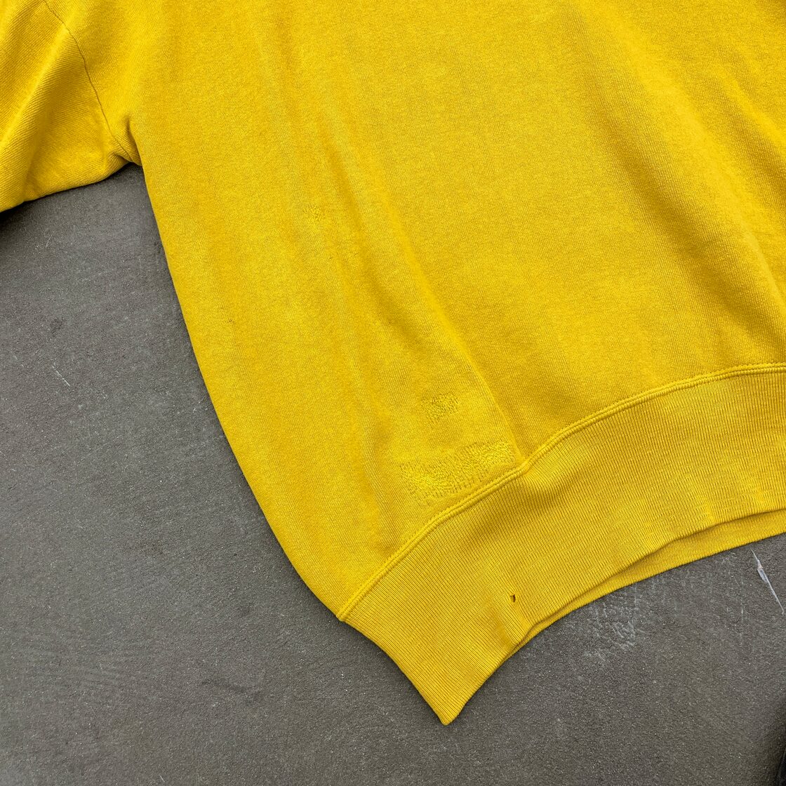 60s Half Zip Vintage Sweat Shirt 60年代 ハーフジップ 襟付き 
