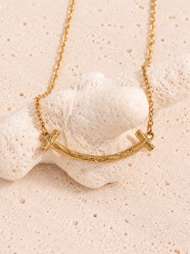 316L hawaiian Tbar necklace  #n08