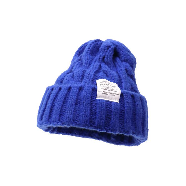 ★TWISTED WOOL KNIT HAT　　25189