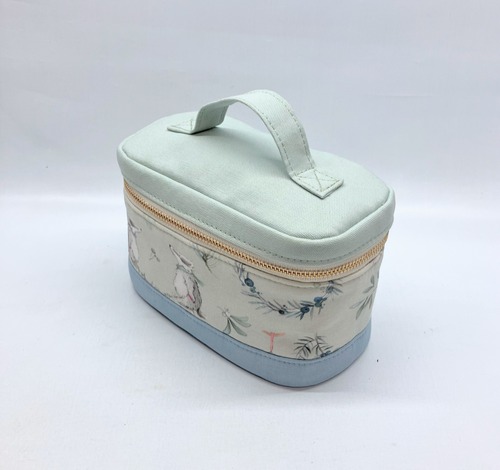 バニティポーチ  アクファクトゥム　ドイツ　アナグマ　どうぶつ｜とりさん工房ーかわいいハンドメイドポーチ