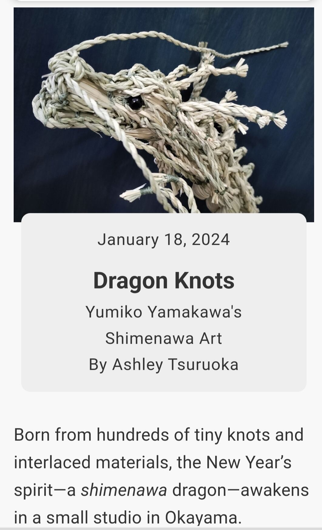 龍神しめ縄（1） | Pay ID