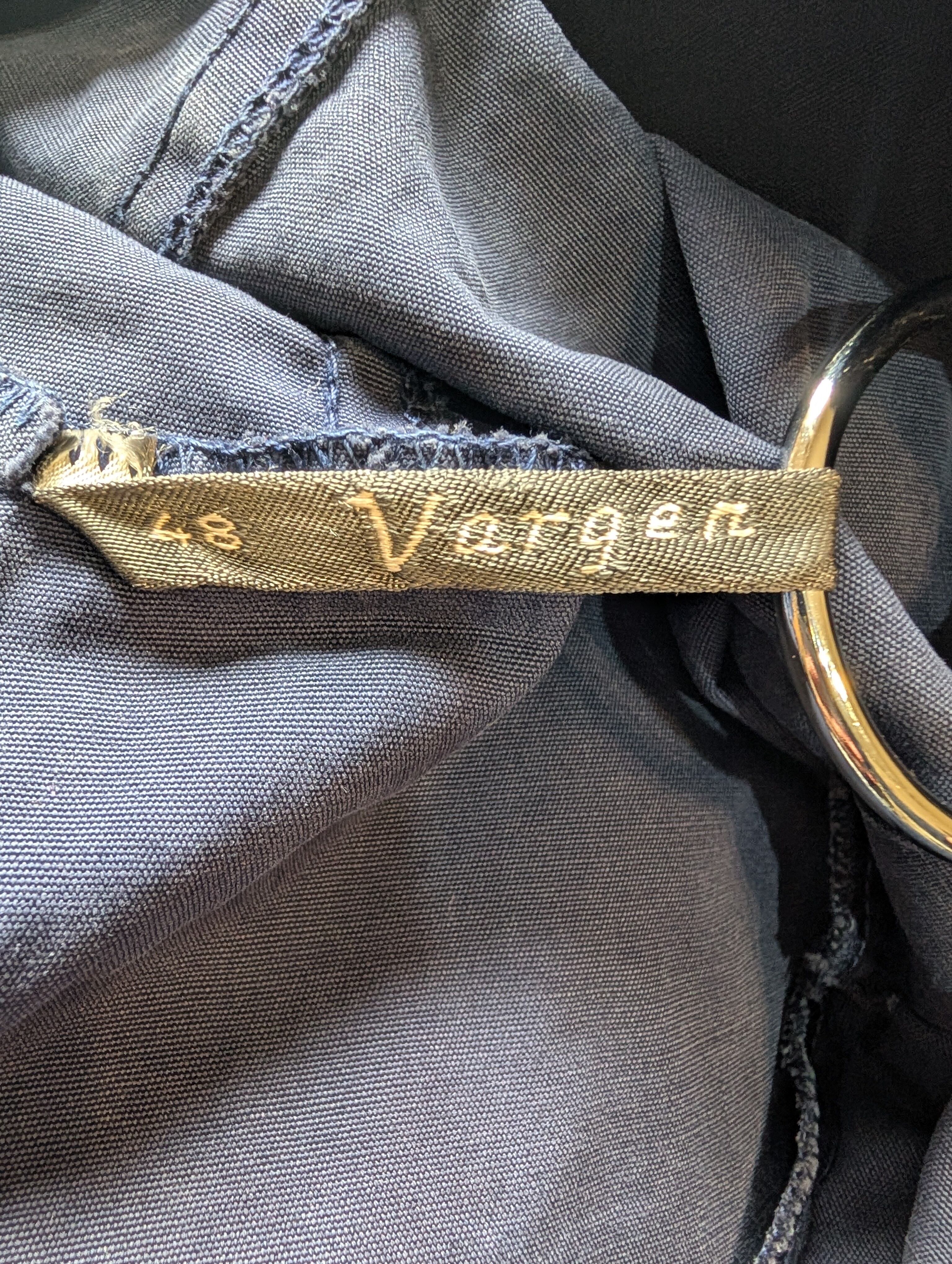 50-60s Sweden Vargen Cotton Anorak parka Navy GUSUM Zipper | P and