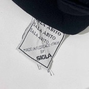 イタリア製 SALA ABITO デザイン タイト スカート/ブラック レディース