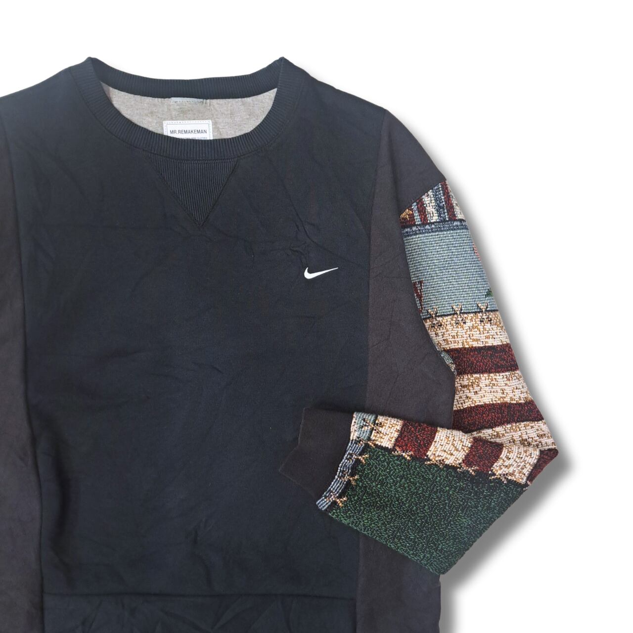 Mr. Remake Man - blanket sleeve sweat (c-size2)