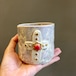 Koyomi Yanagimoto  Red jewel cross pot