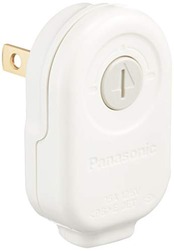 [パナソニック] 配線器具 タップ・キャップ ホワイト 平形コード用(55×33×16.5)