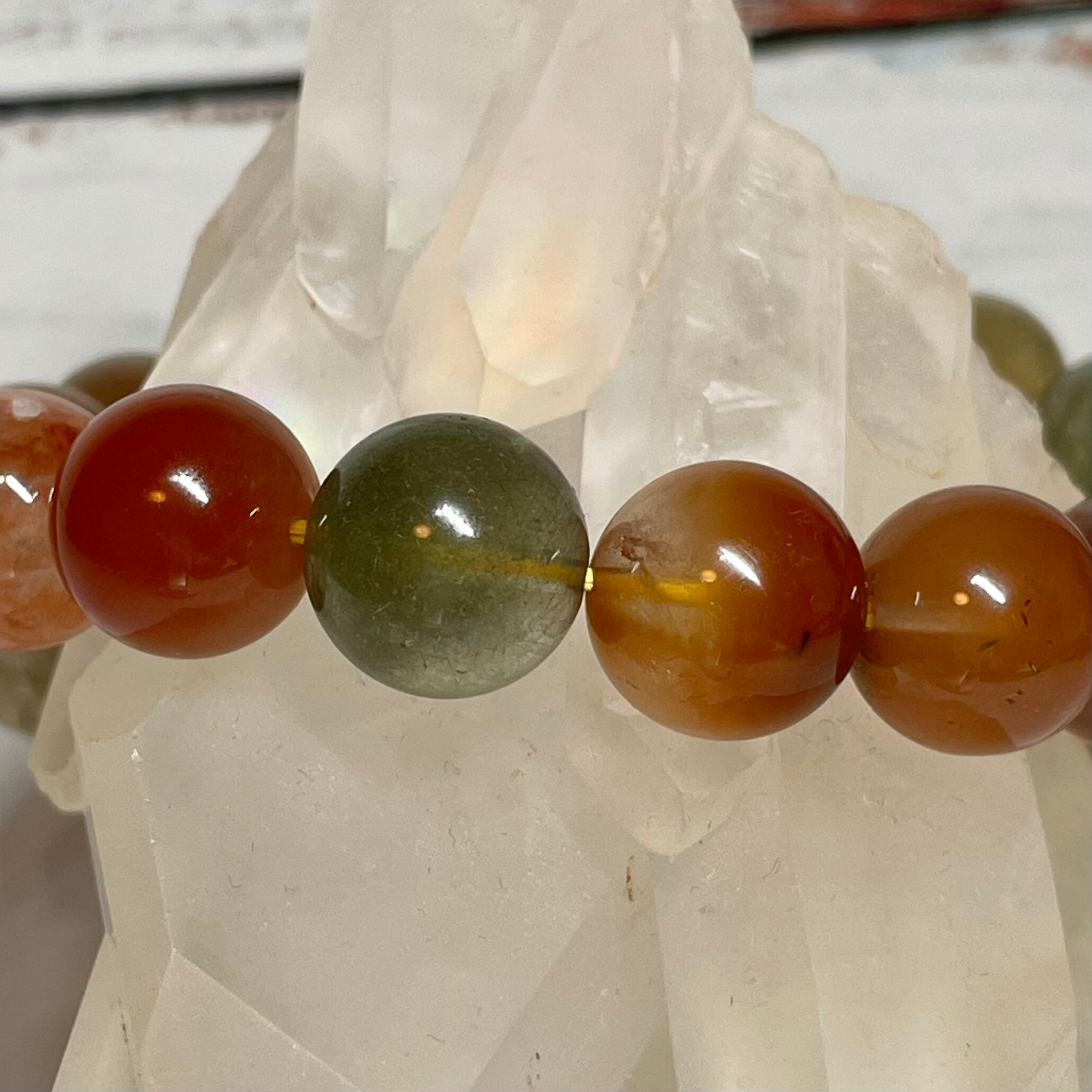 No.070 Mixラビットヘアルチル（福禄寿） 龍頭ブレス | Le rouet (ルエ)