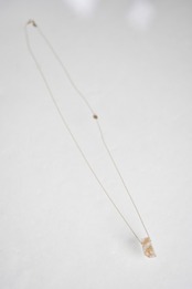 【monaka】 Golden rutile necklace - ゴールデンルチル