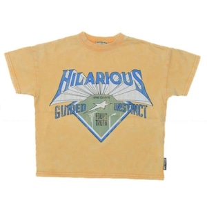 Official Team Hilarious T-Shirt【120cm】Mustard