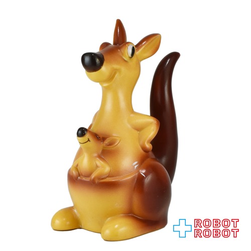 バンスリコ コンチネンタル バンク カンガルー ソフビ貯金箱