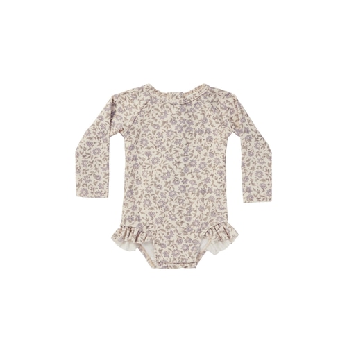 Quincy Mae(クインシーメイ) / 24ss OLIVIA RASHGUARD ONE-PIECE / FRENCH-GARDEN / 6-12M・12-18M・18-24M・2-3Y