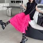 Tassel A-line skirt (ME440)