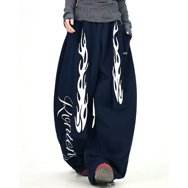 fire strap sweatpants　ファイヤーストラップスウェットパンツ　J1384