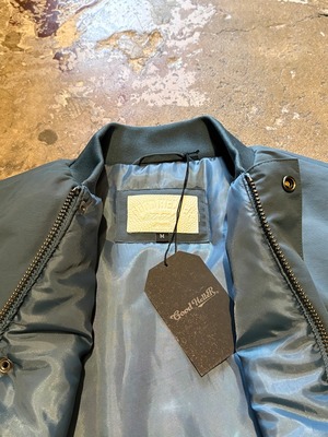 GOOD HELLER / NYLON PADDED VEST / 中綿ベスト / GREEN / GH-26AW010