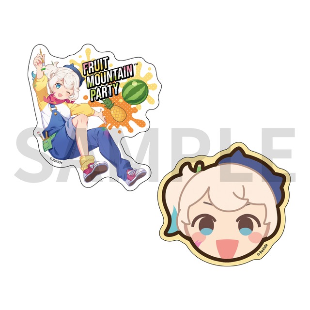 【TGS2025】フルーツマウンテンパーティ ダイカットステッカーセット アート