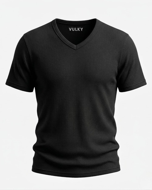 【VULKY】 ESSENCE  V - TEE （ヴァルキー エッセンス ブイティー）　ブラック