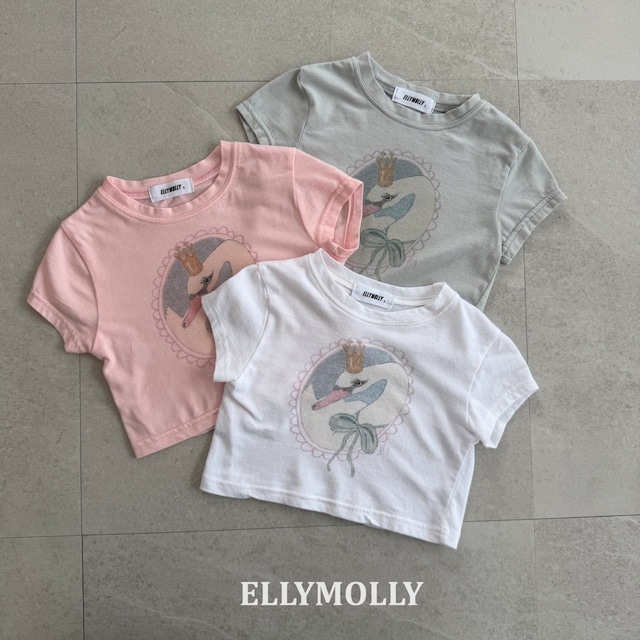 【 ellymolly / 予約 】Elly swan T